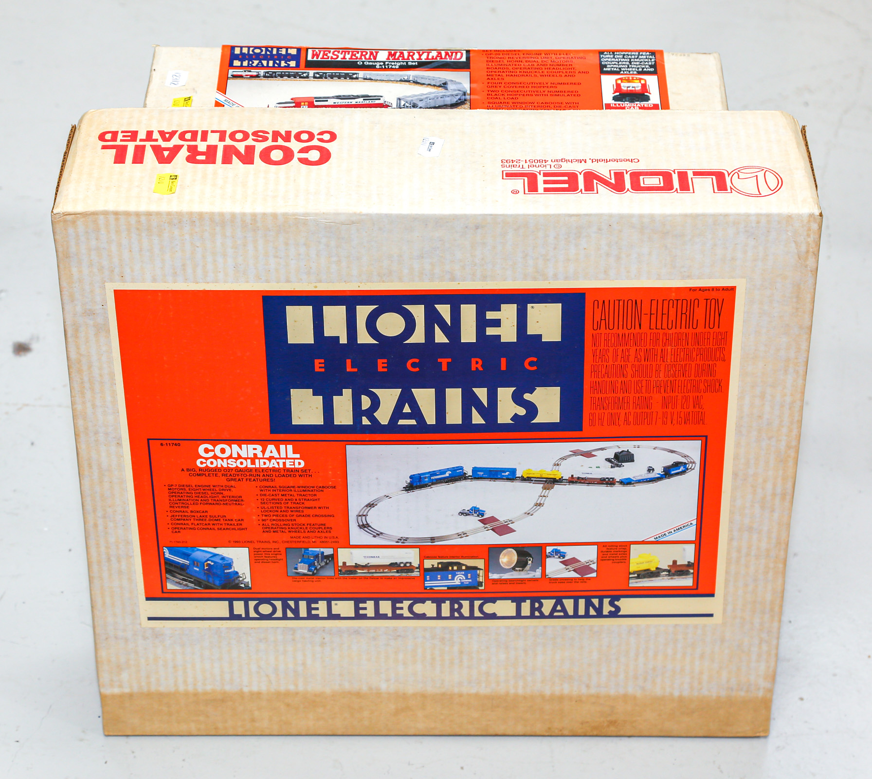 TWO LIONEL "O" GAUGE TRAIN SETS