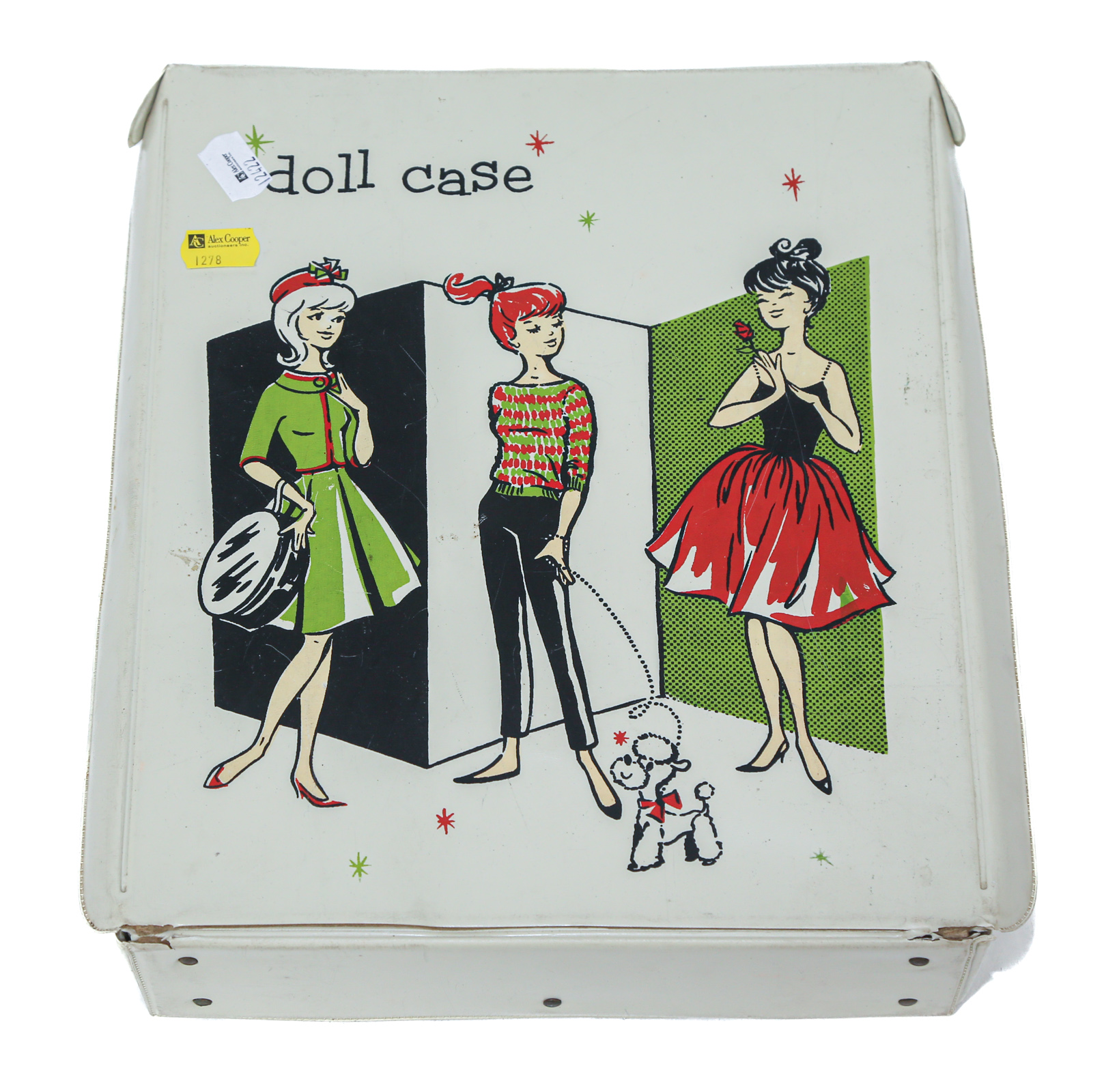 POSSIBLY 1960S BARBIE With doll case,