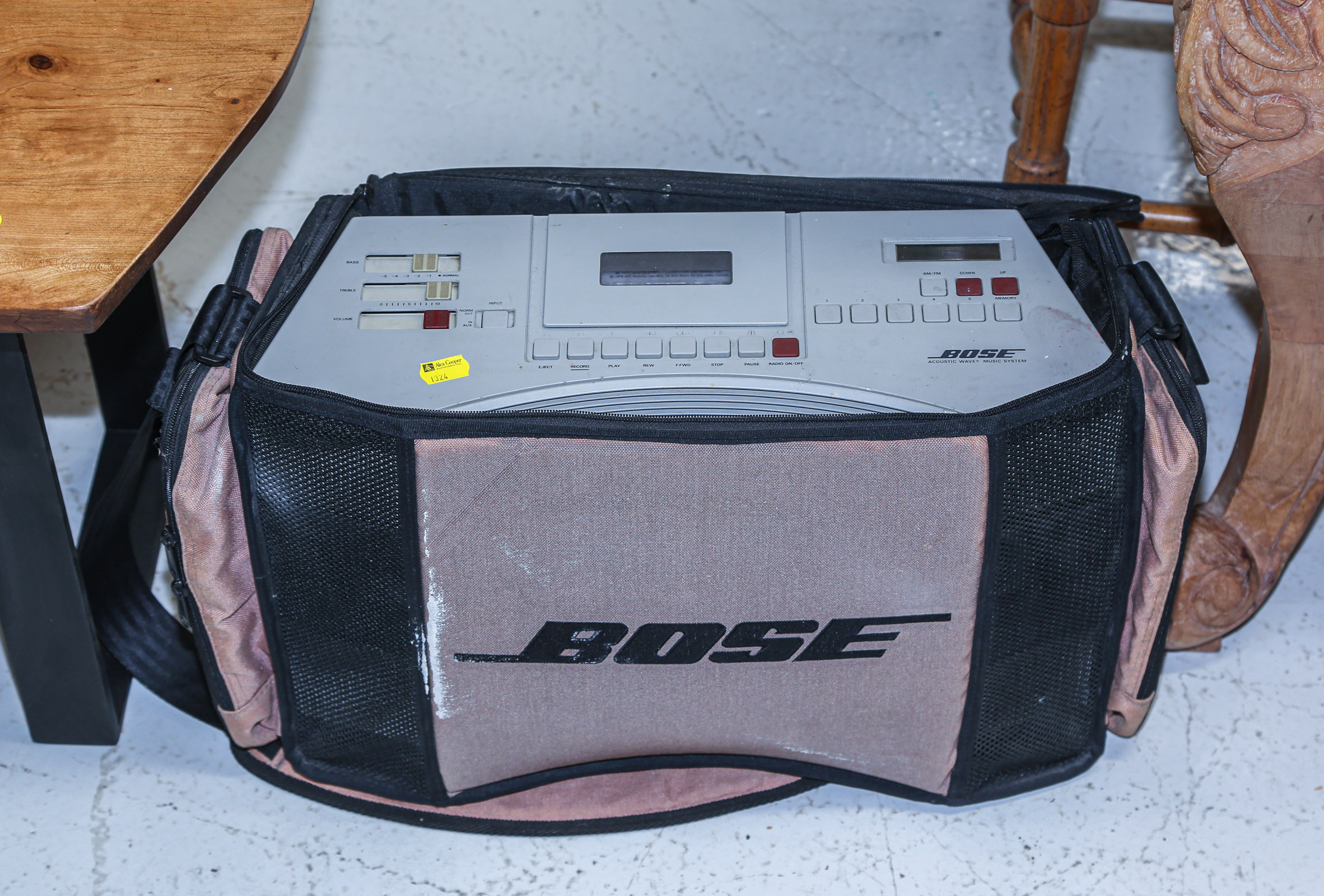 BOSE WAVE RADIO WITH CASSETTE PLAYER