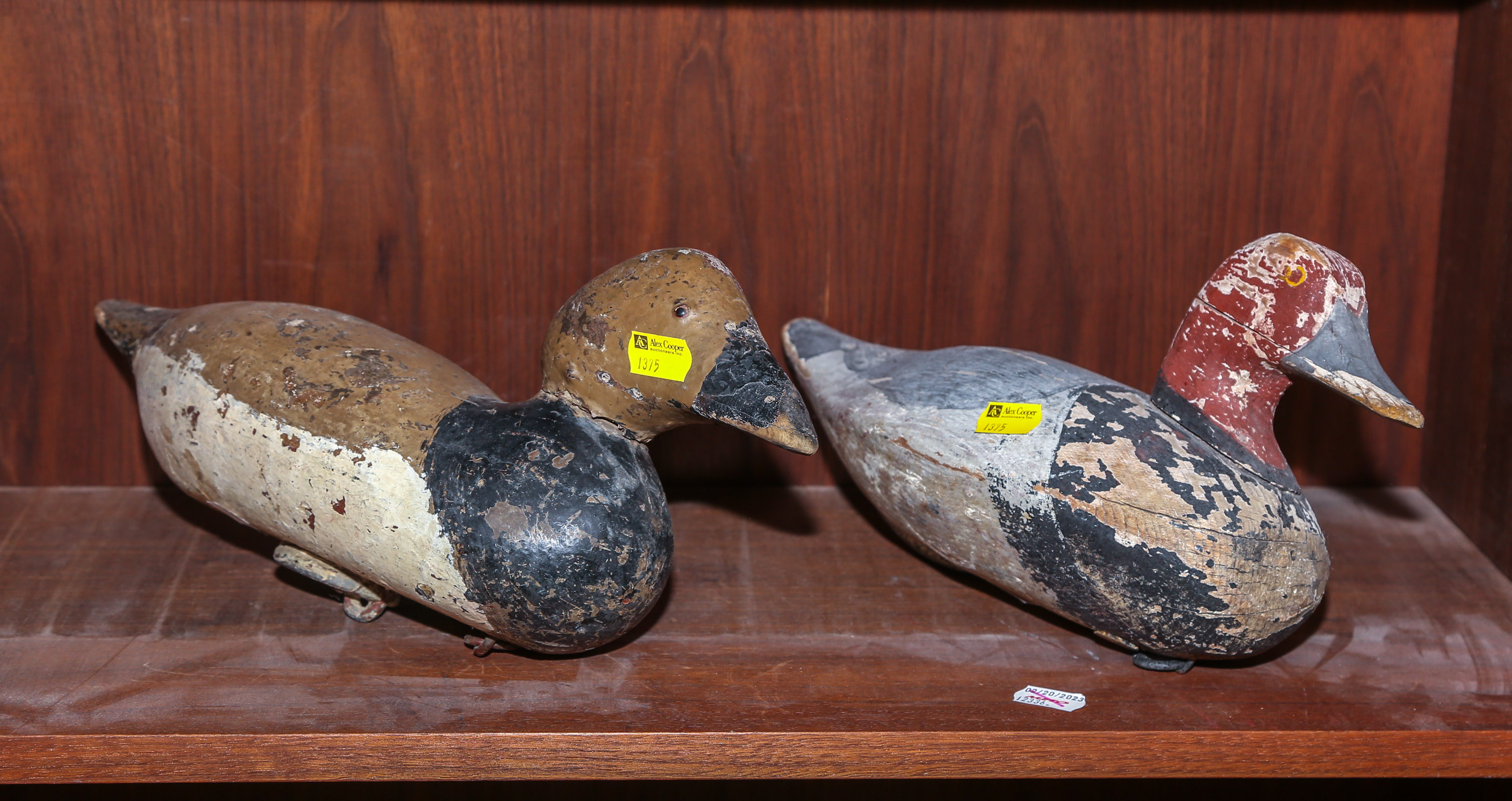 TWO ANTIQUE WORKING DUCK DECOYS