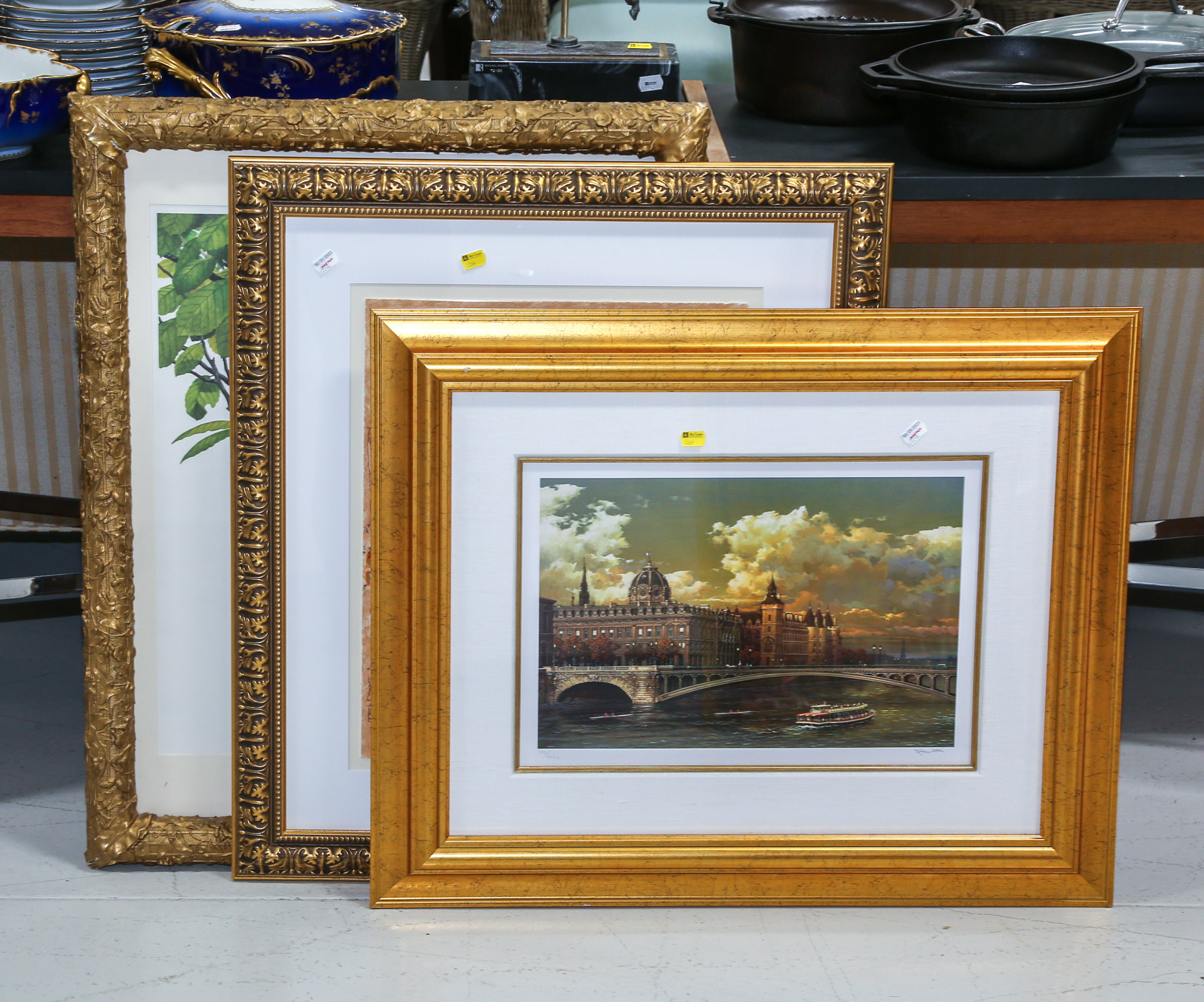 TWO FRAMED PRINTS With a Ray Harm