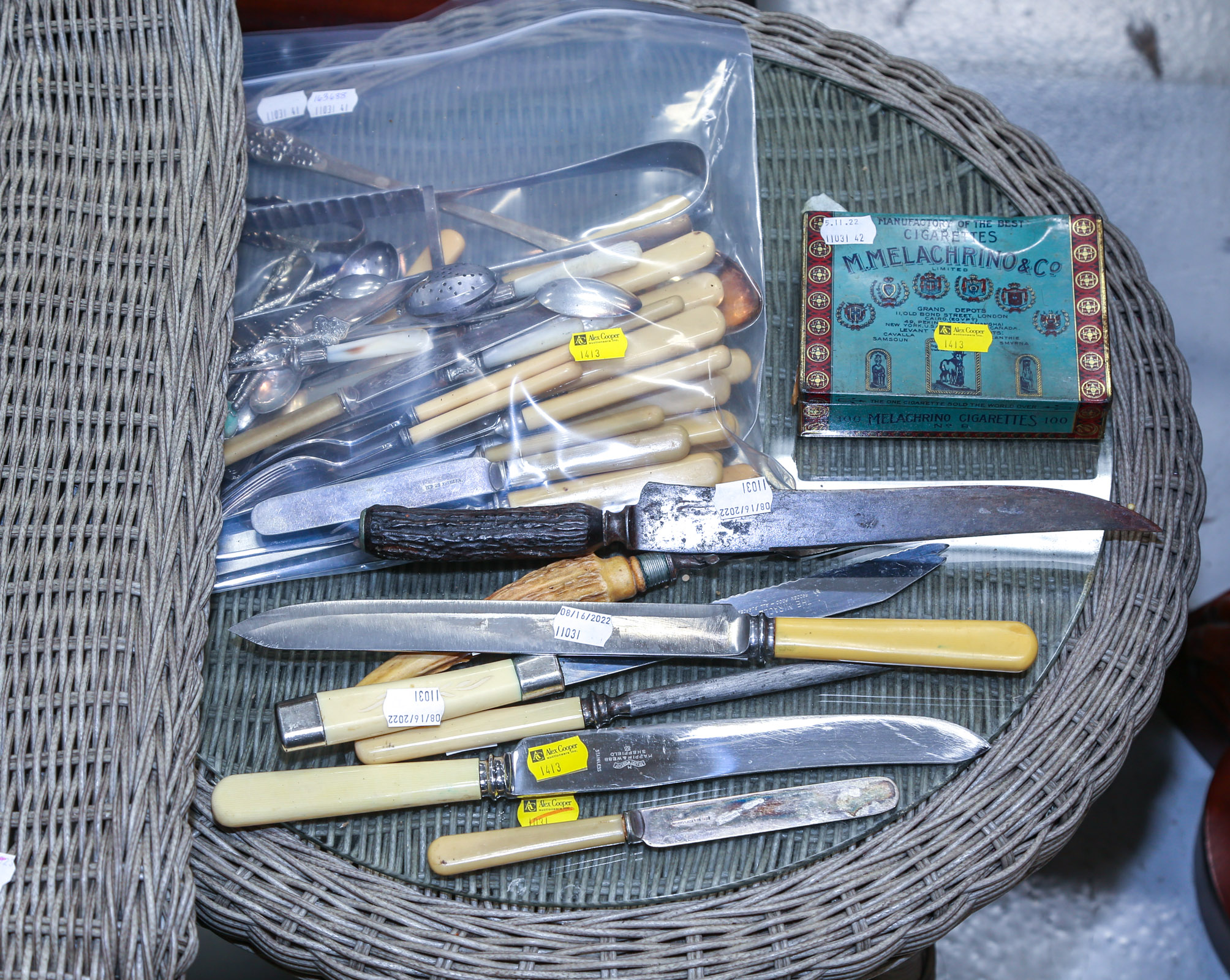 ASSORTMENT OF CUTLERY Including