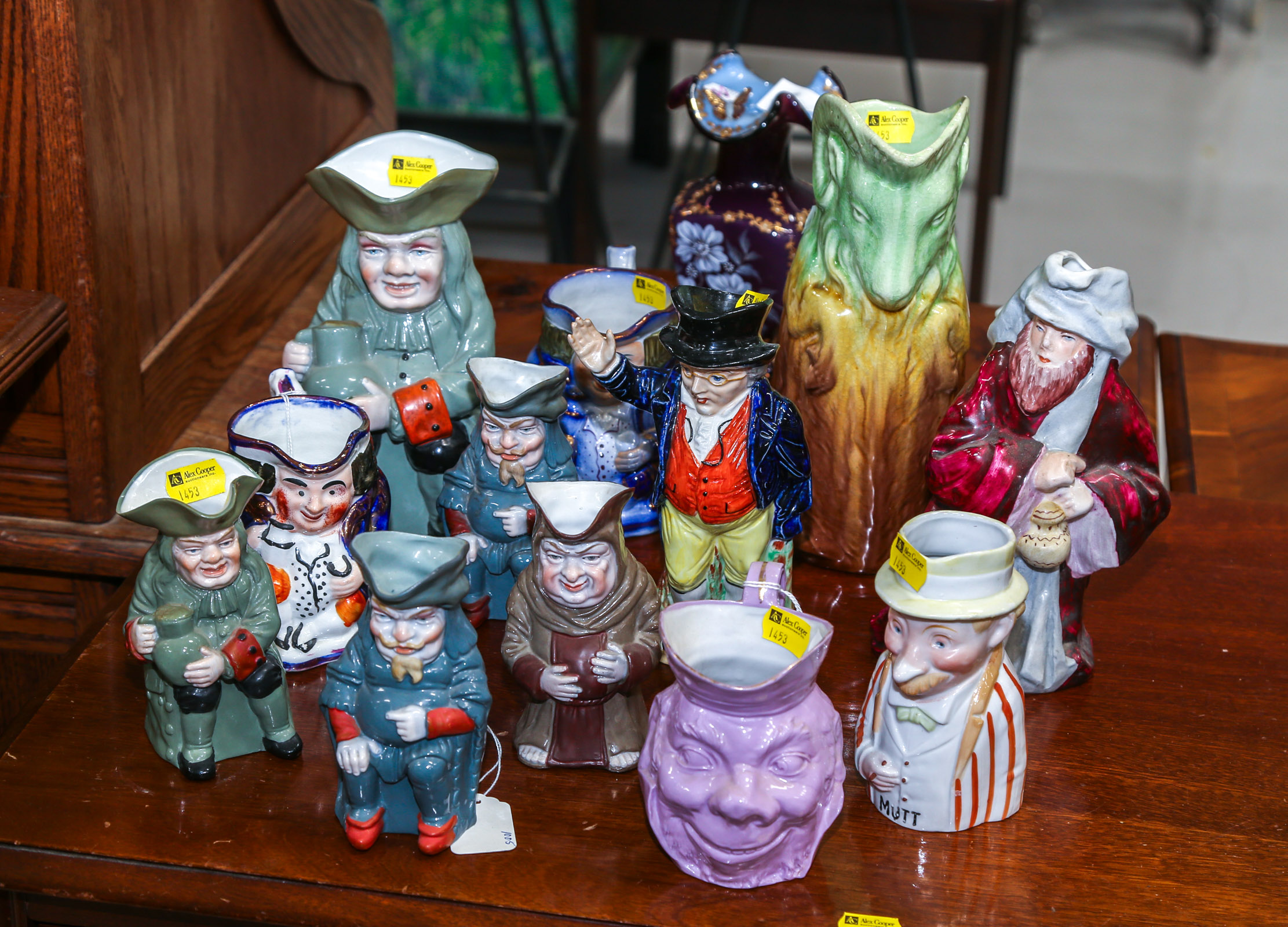 GROUP OF ASSORTED PORCELAIN MUGS