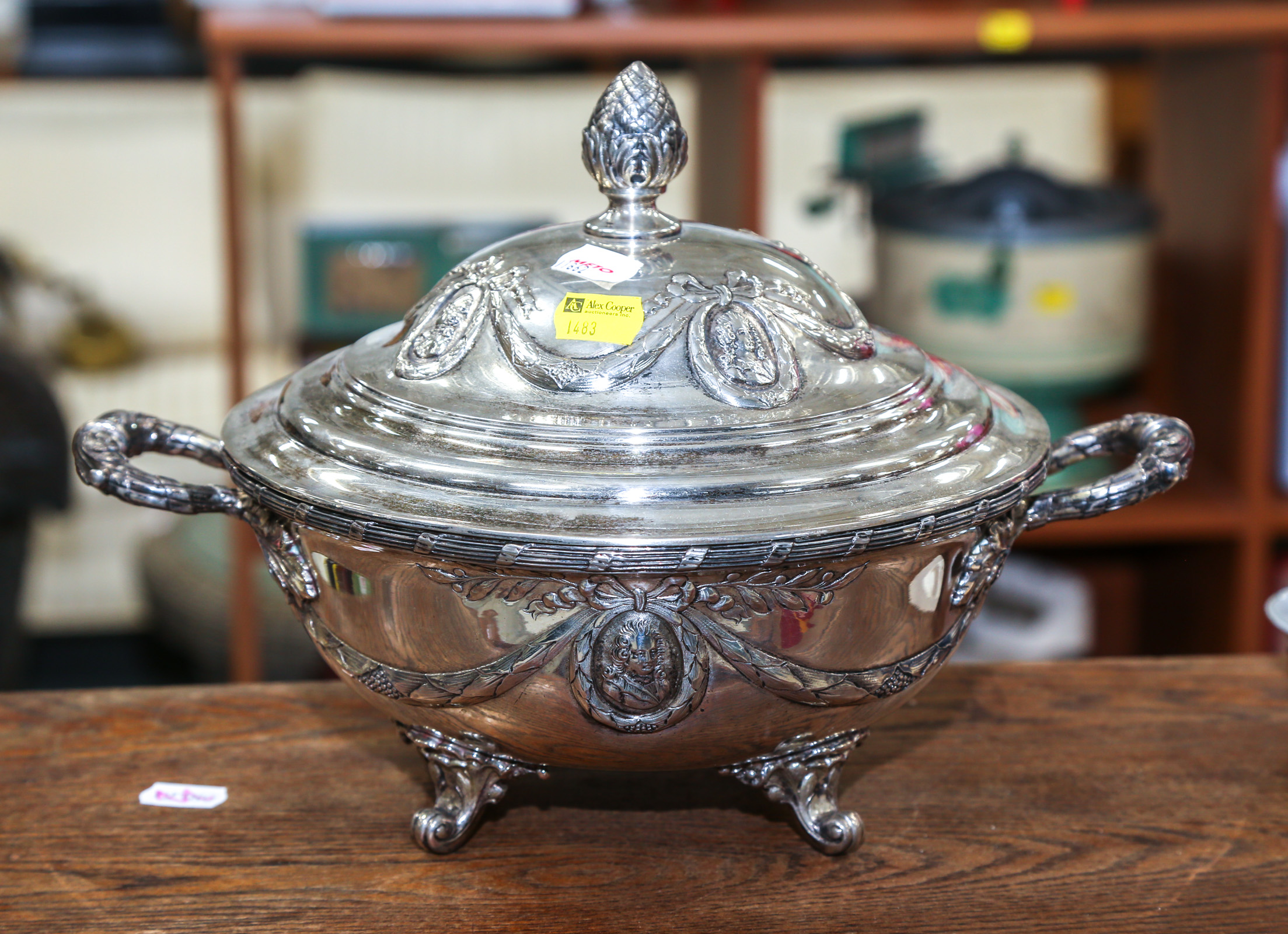 LEFEBVRE SILVER PLATED SERVING DISH