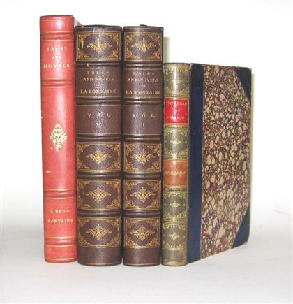 4 vols.  Leather Bindings - Continental