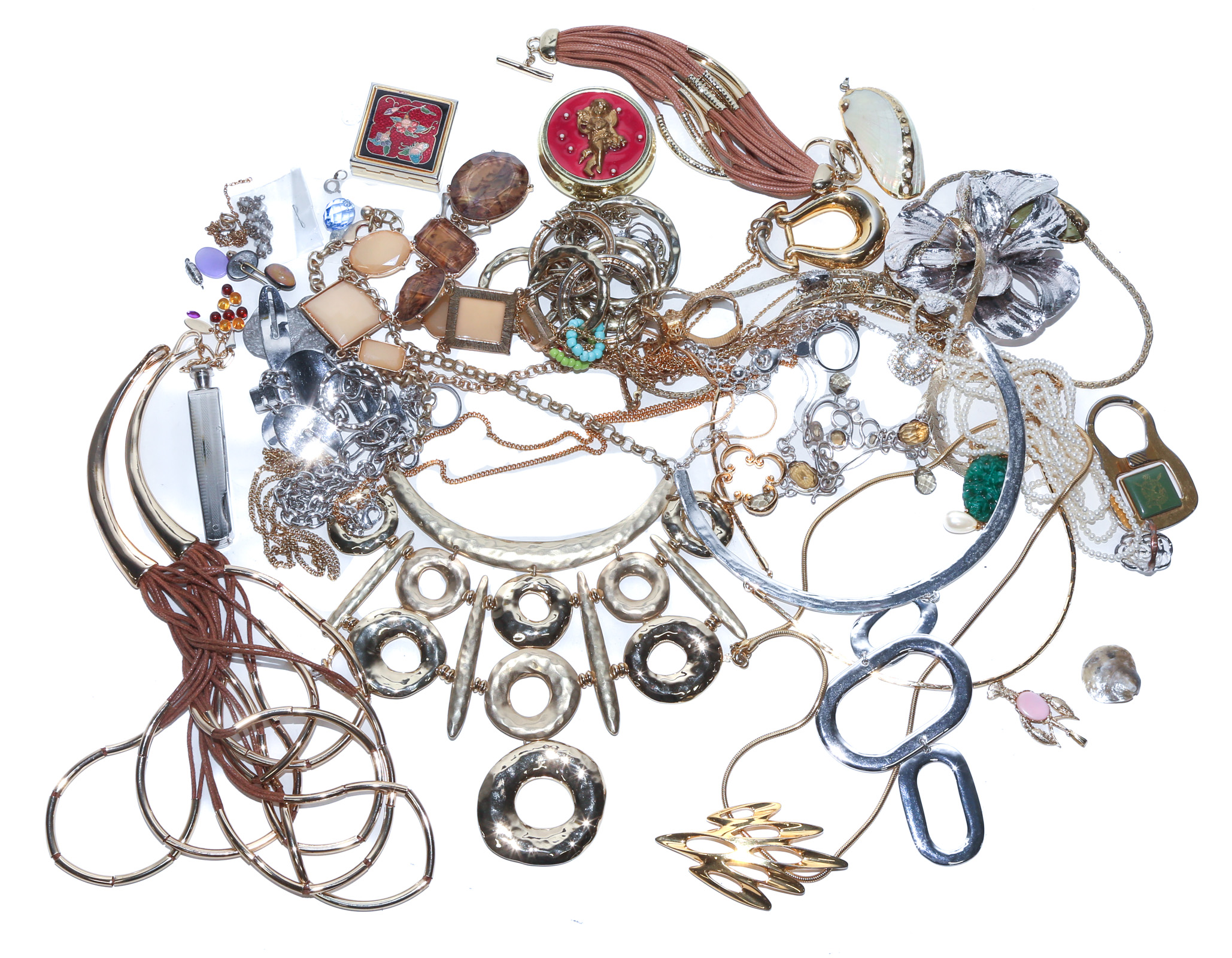 AN ECLECTIC MIX OF FASHION JEWELRY