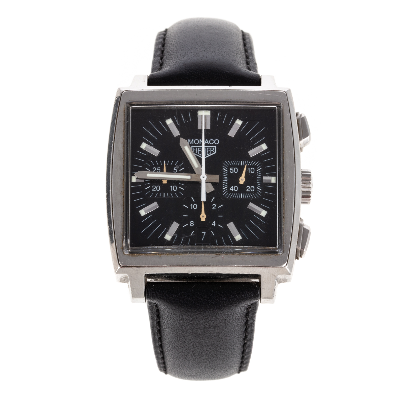 A TAG HEUER "MONACO" WRISTWATCH