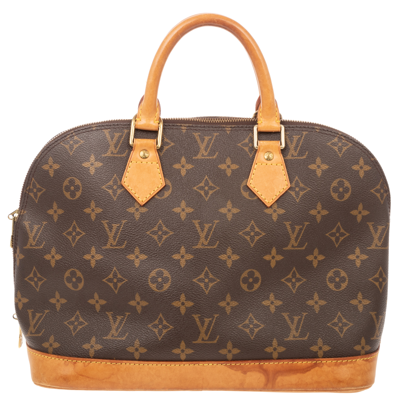 A LOUIS VUITTON ALMA PM A brown 2ea743