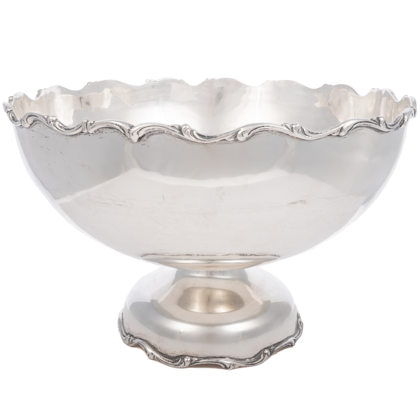 JUVENTO LOPEZ REYES STERLING PUNCH BOWL