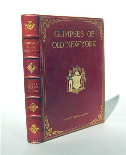 1 vol.  Brown, Henry Collins. Glimpses