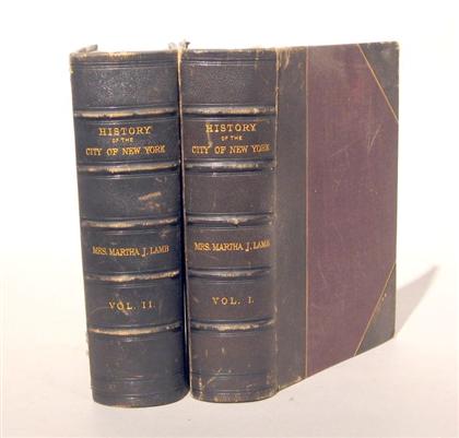 2 vols.  Lamb, Martha J. History