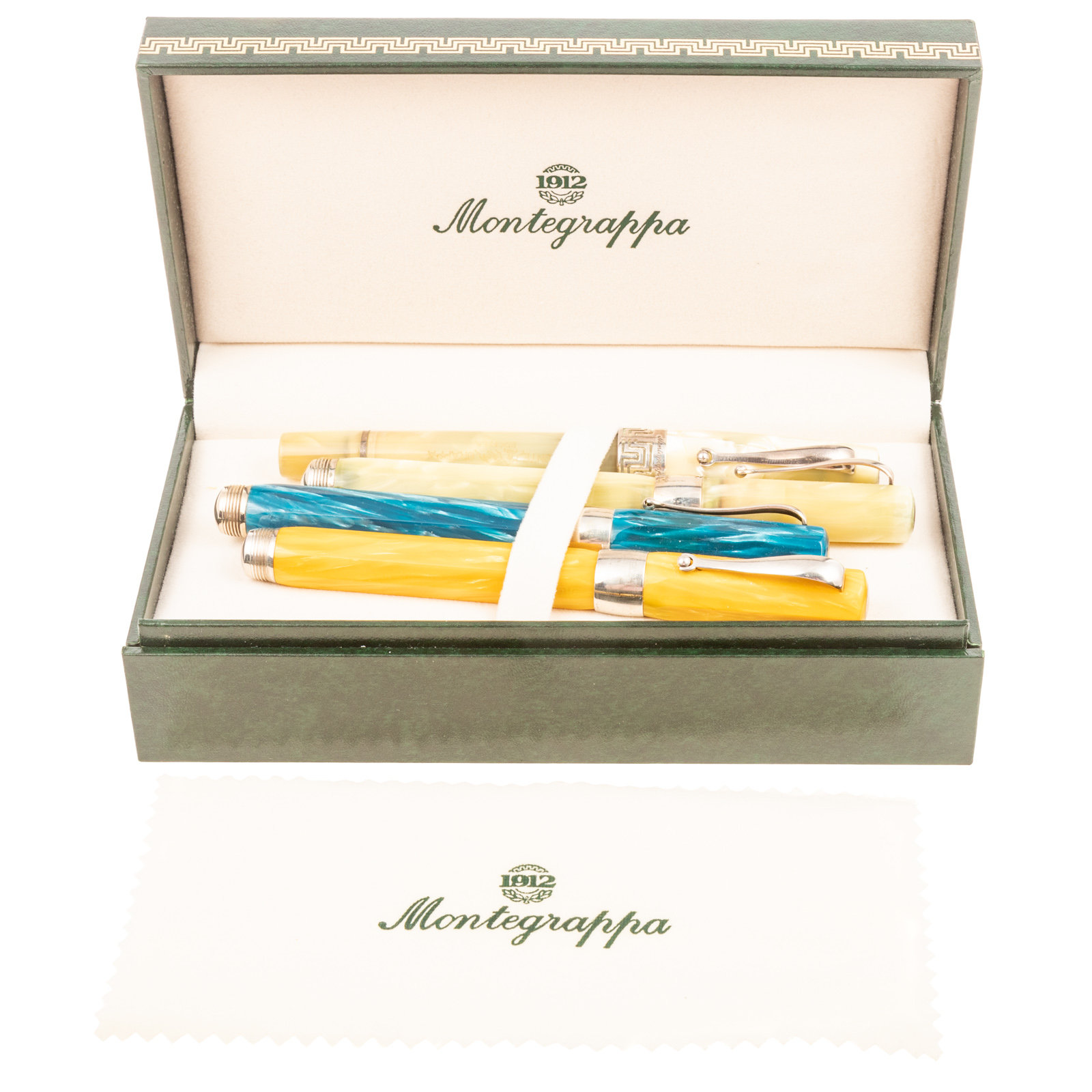 FOUR MONTEGRAPPA FOUNTAIN PENS