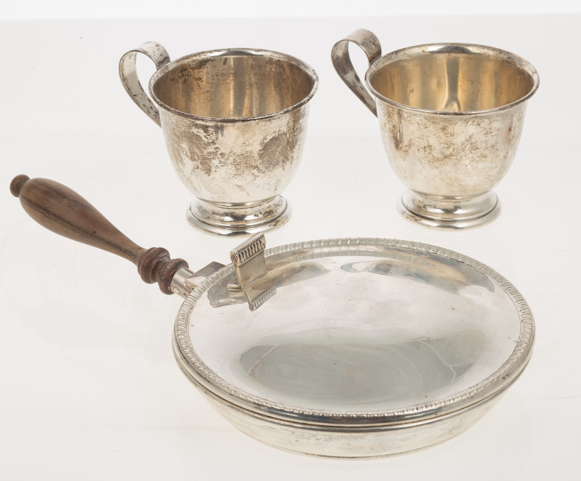 THREE PIECES OF STERLING HOLLOWWARE
