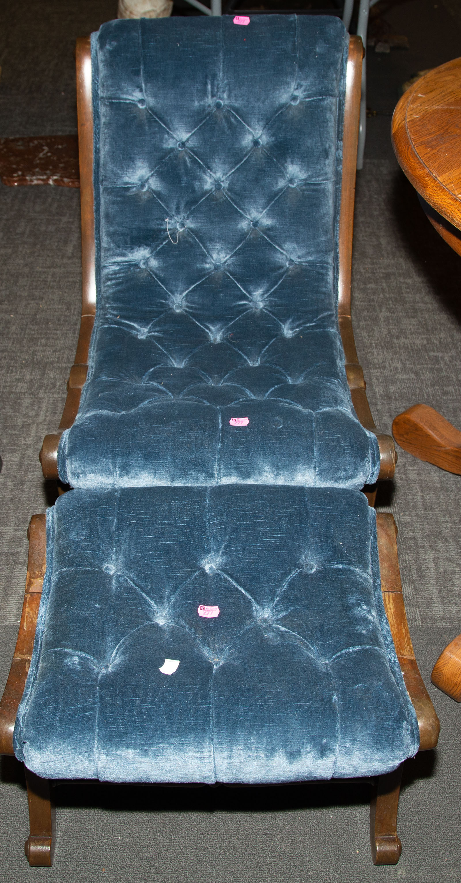 ANGLO INDIAN UPHOLSTERED CHAIR 2ea902