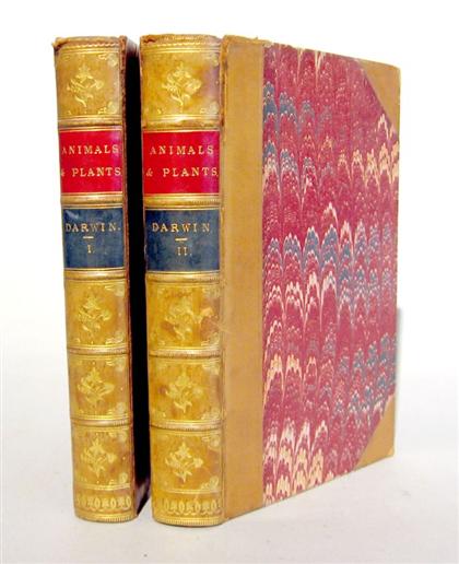 2 vols Darwin Charles The Variation 4aa8c