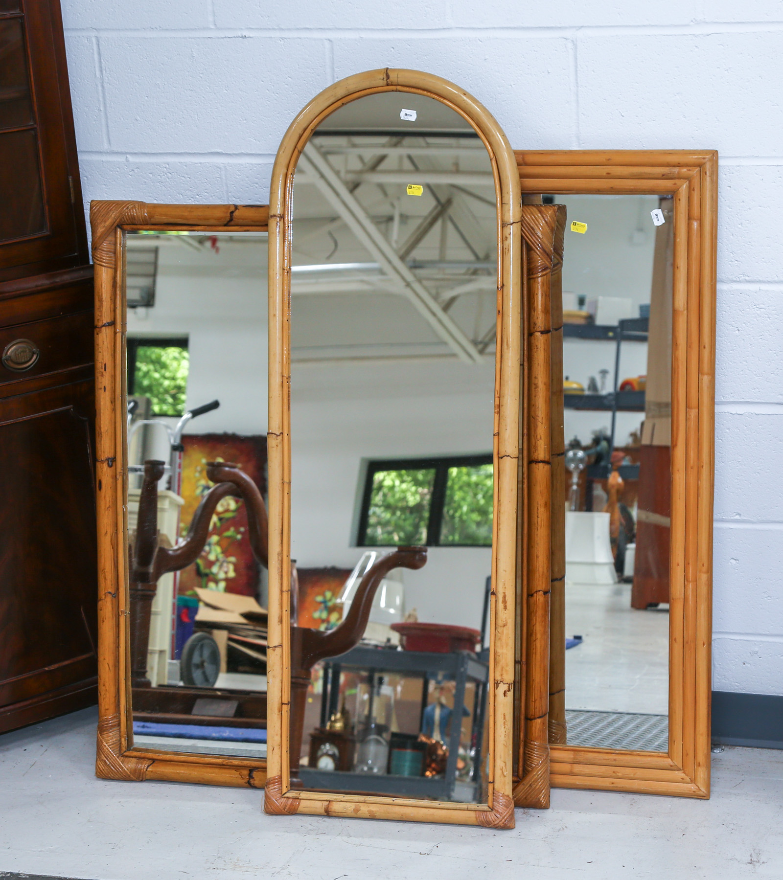 THREE PAUL FRANKL STYLE MIRRORS