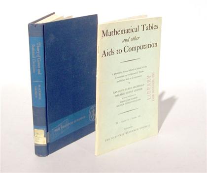 2 vols. (wrappers)  Mathematics