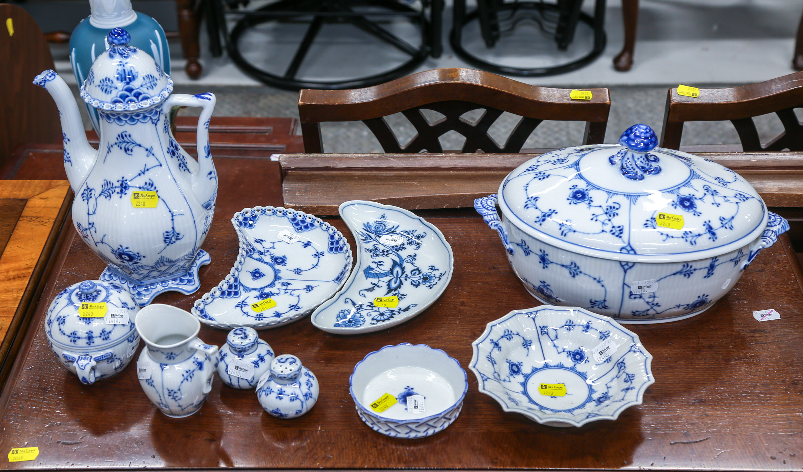 ROYAL COPENHAGEN "BLUE LACE" &