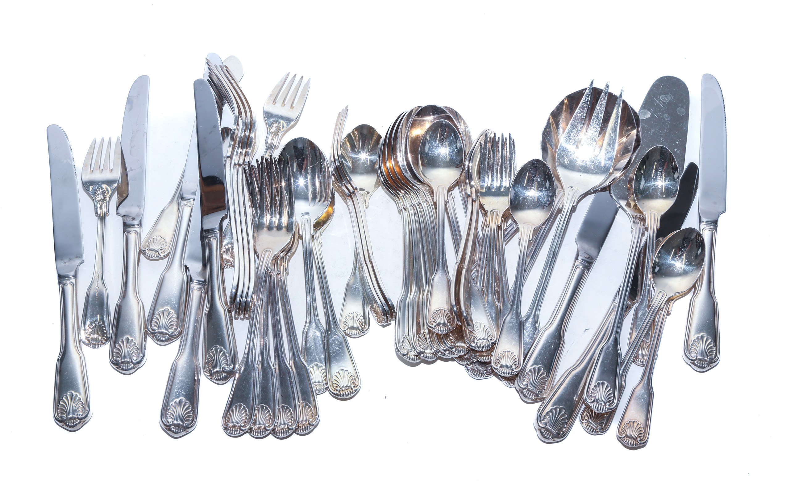 TOWLE STAINLESS LONDON SHELL FLATWARE