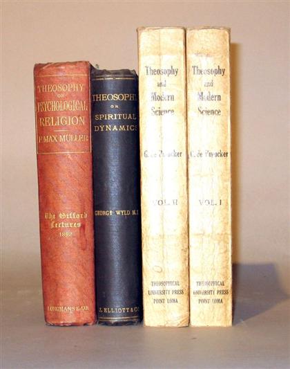 4 vols Theosophy Wyld George  4aaa3