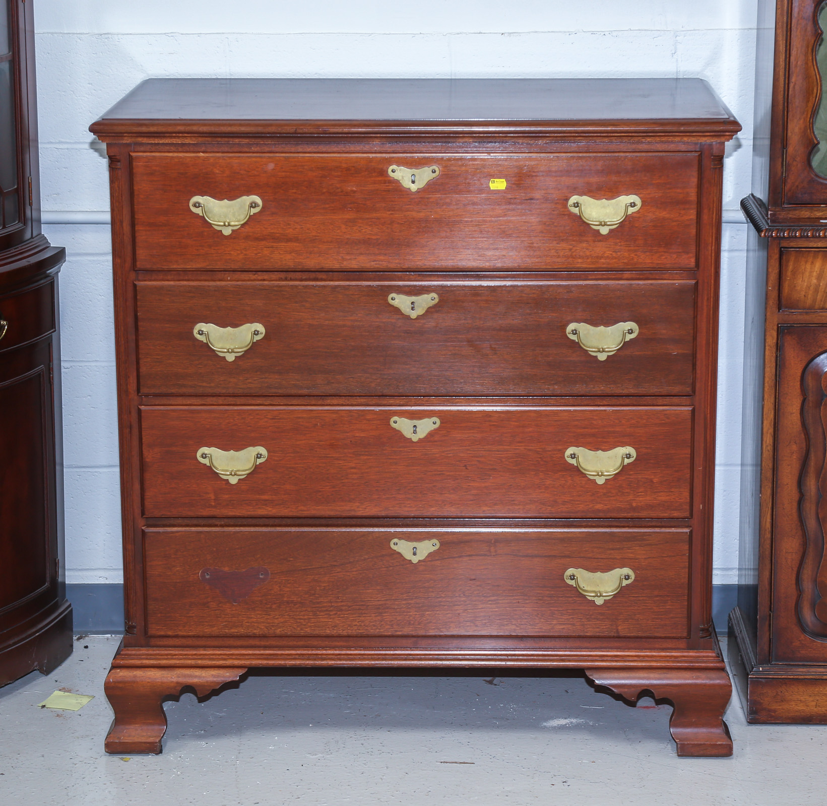 NORRIS CHIPPENDALE STYLE MAHOGANY