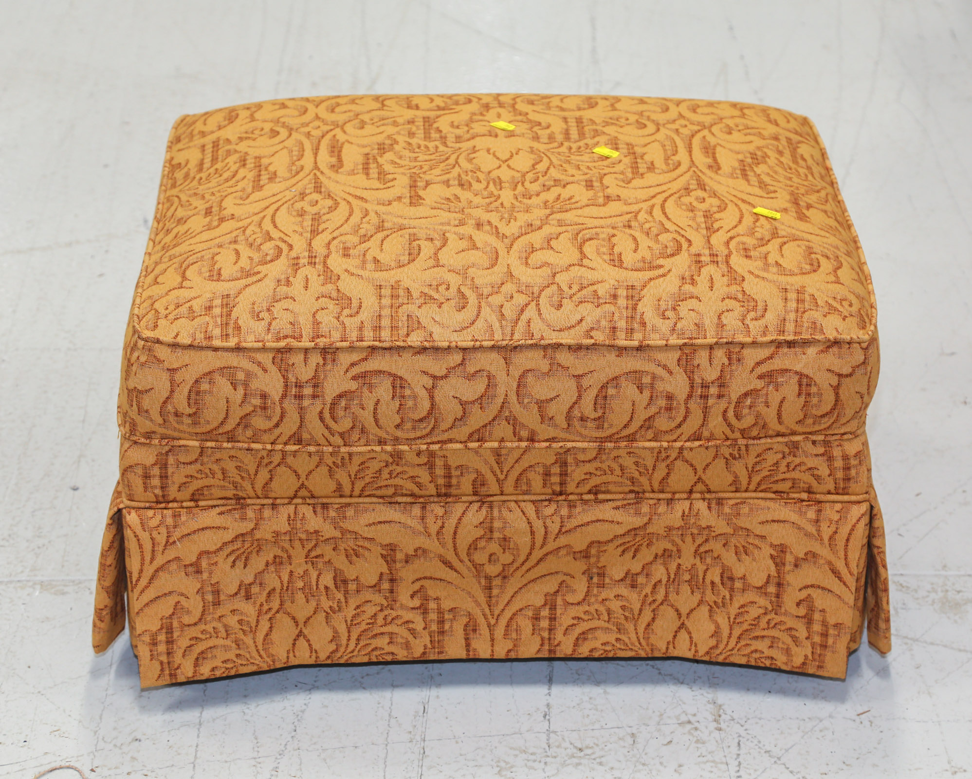 UPHOLSTERED OTTOMAN Contemporary.