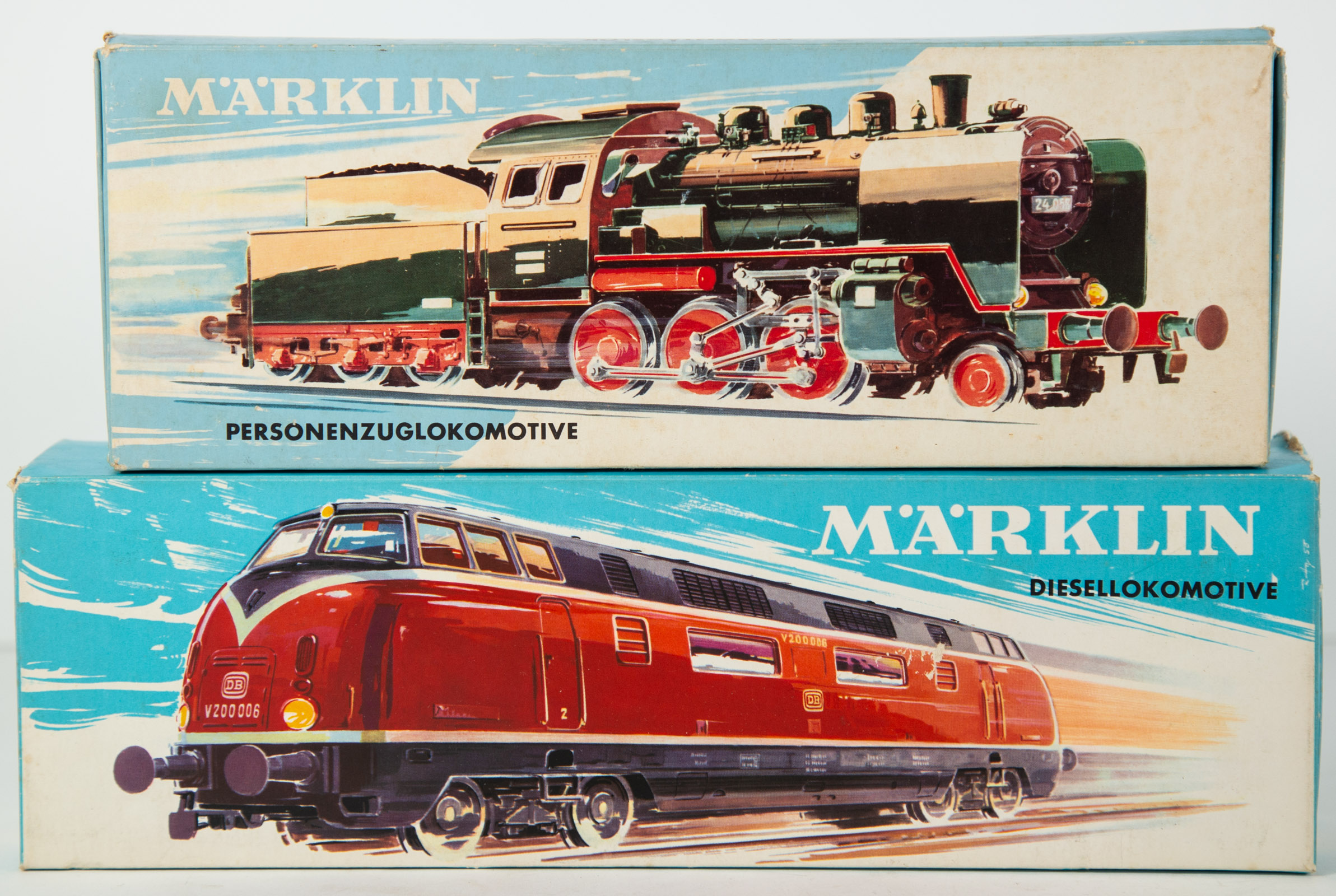 MARKLIN 3003 3021 ENGINES With boxes.