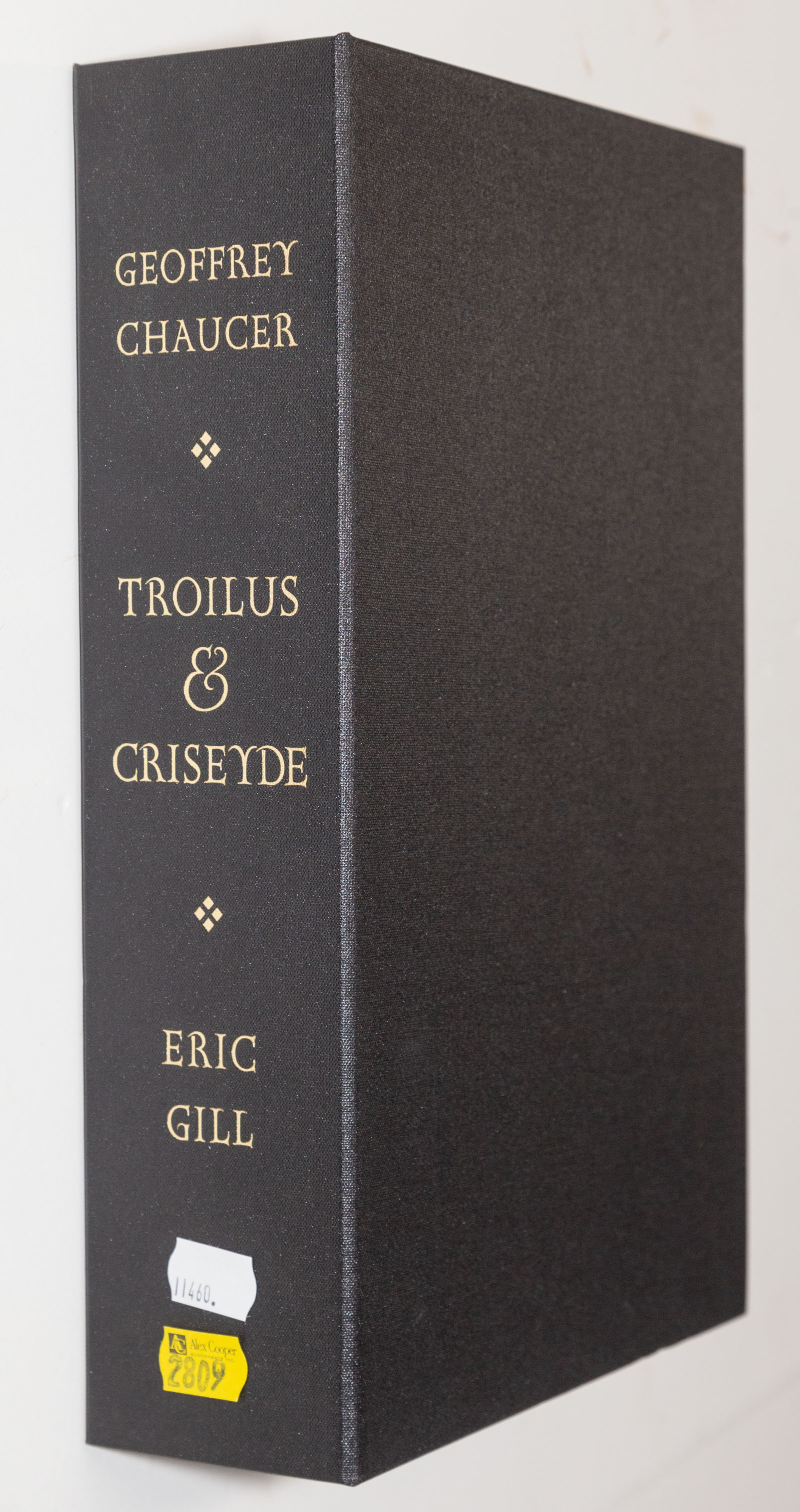 CHAUCER, TROILUS & CRISEYDE, ERIC GILL