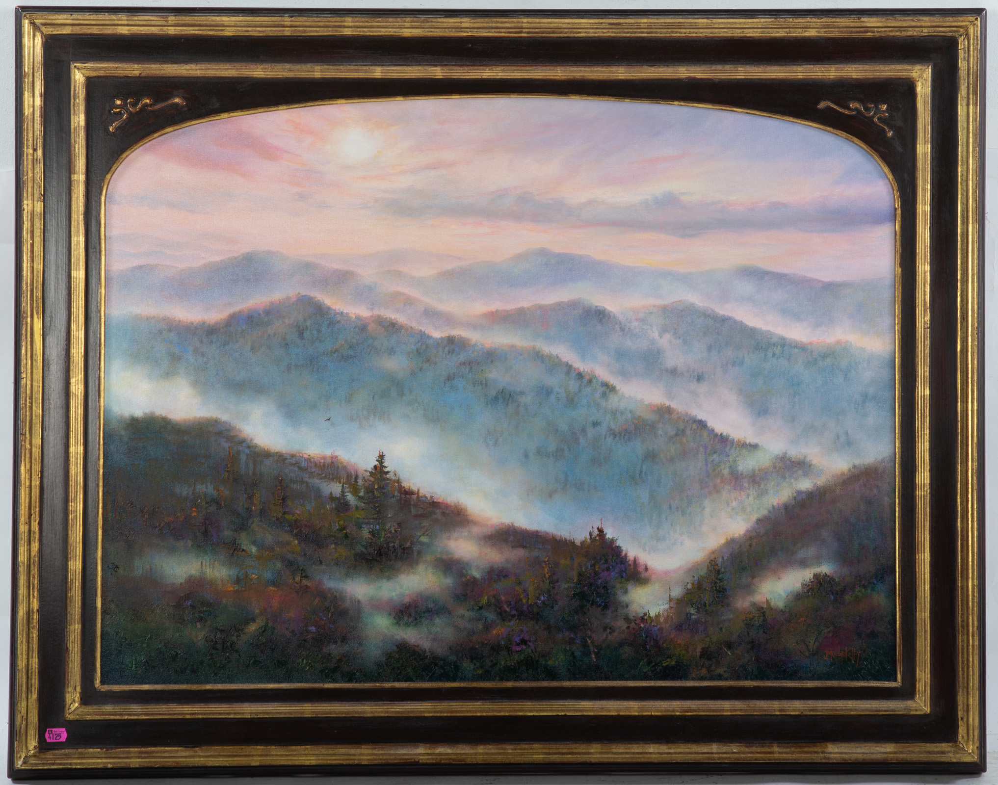 JO RIDGE KELLEY. "CATALOOCHEE OVERLOOK,"