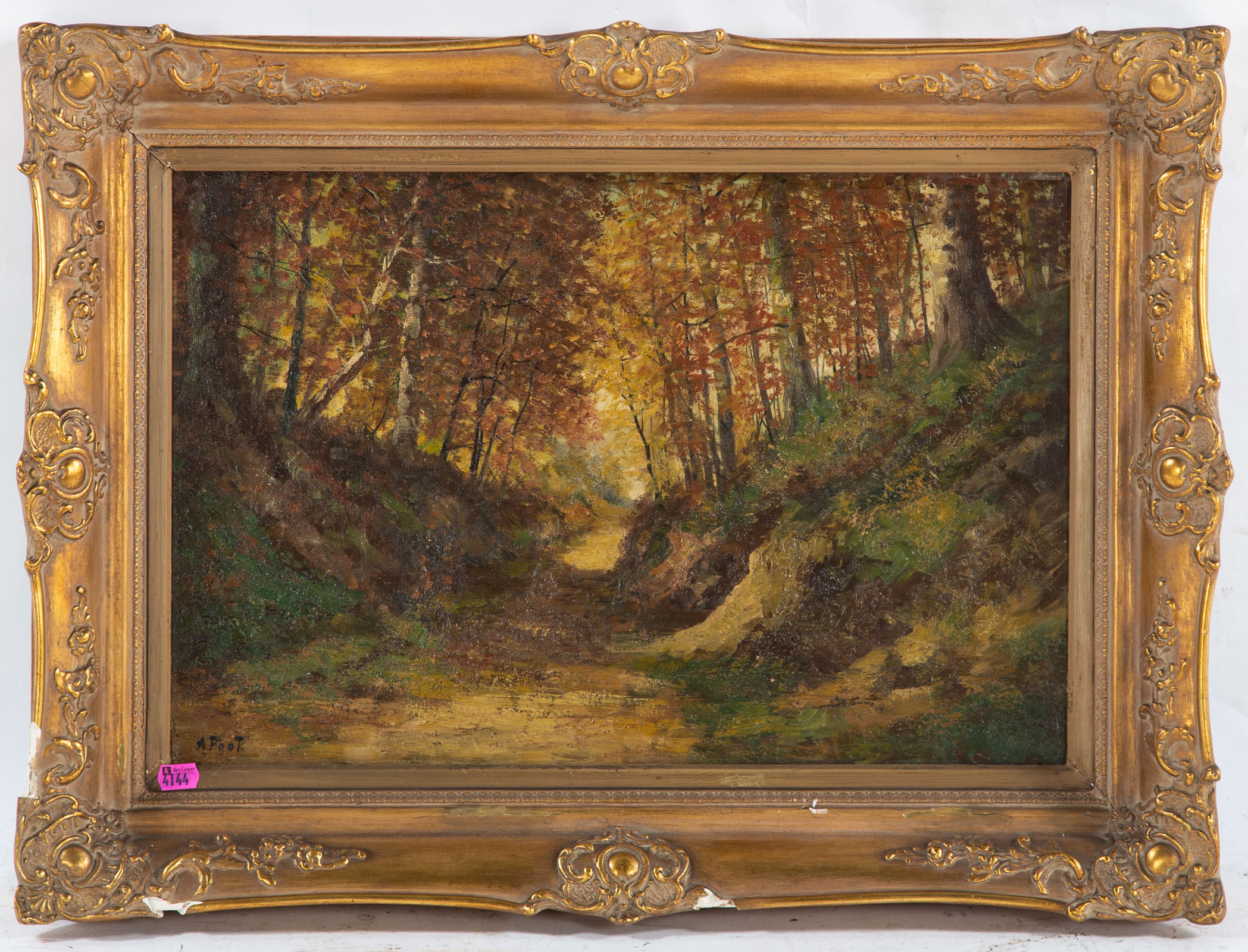 ADOLPHE POOT AUTUMNAL LANDSCAPE  2eac4b