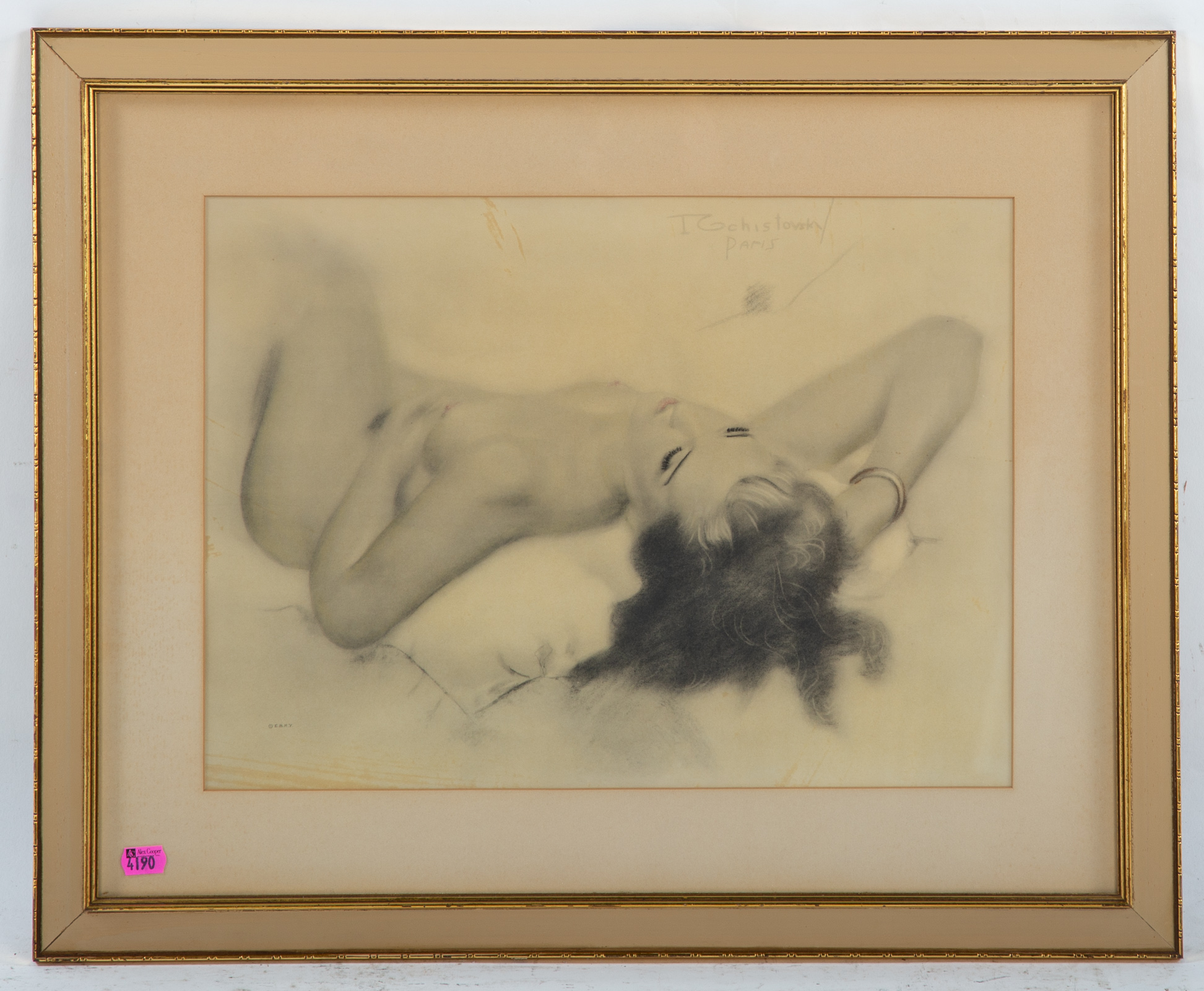 LEV TCHISTOVSKY RECLINING NUDE  2eac75