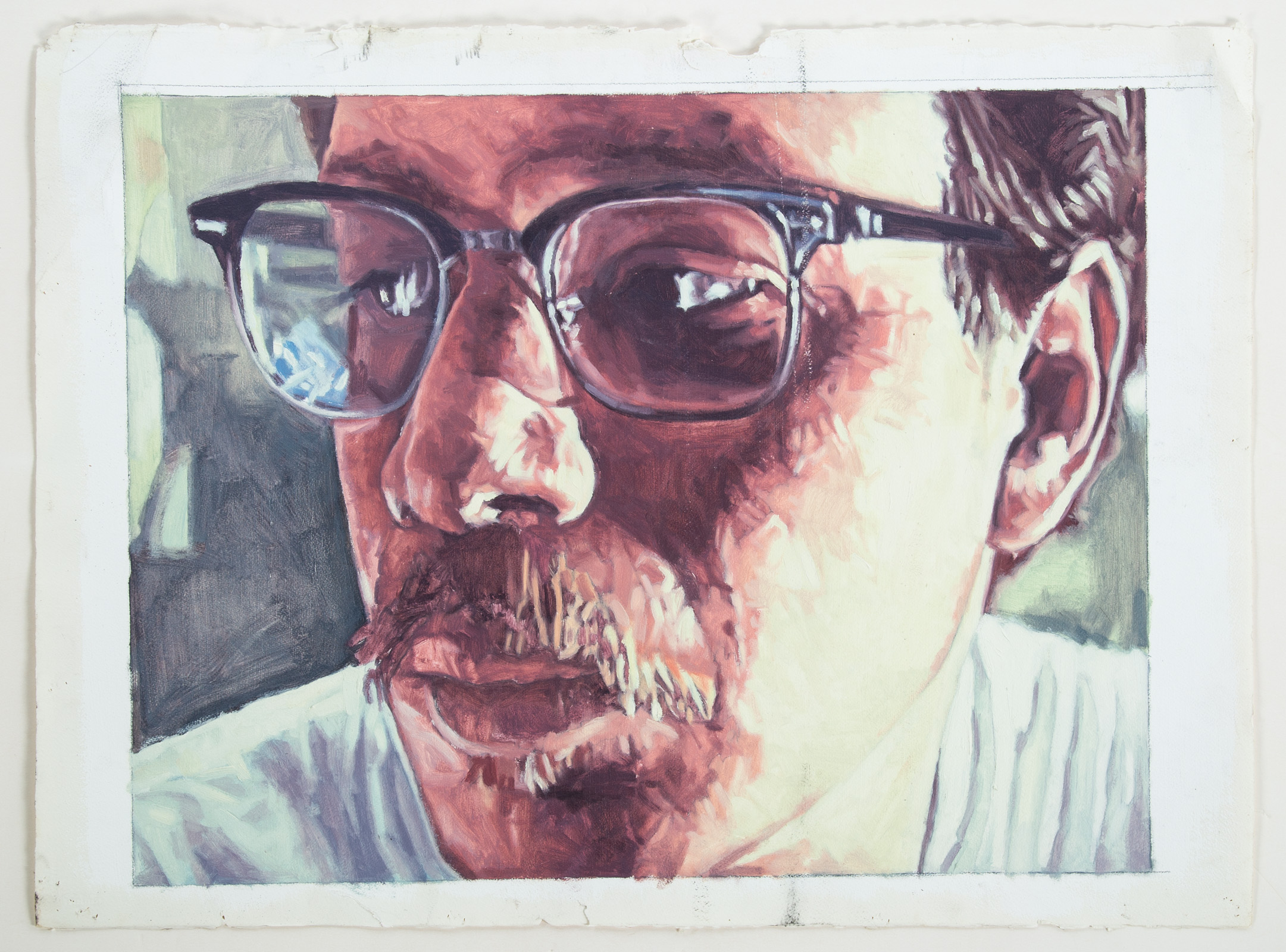 ARTIST UNKNOWN MAN WITH GLASSES  2eacf6