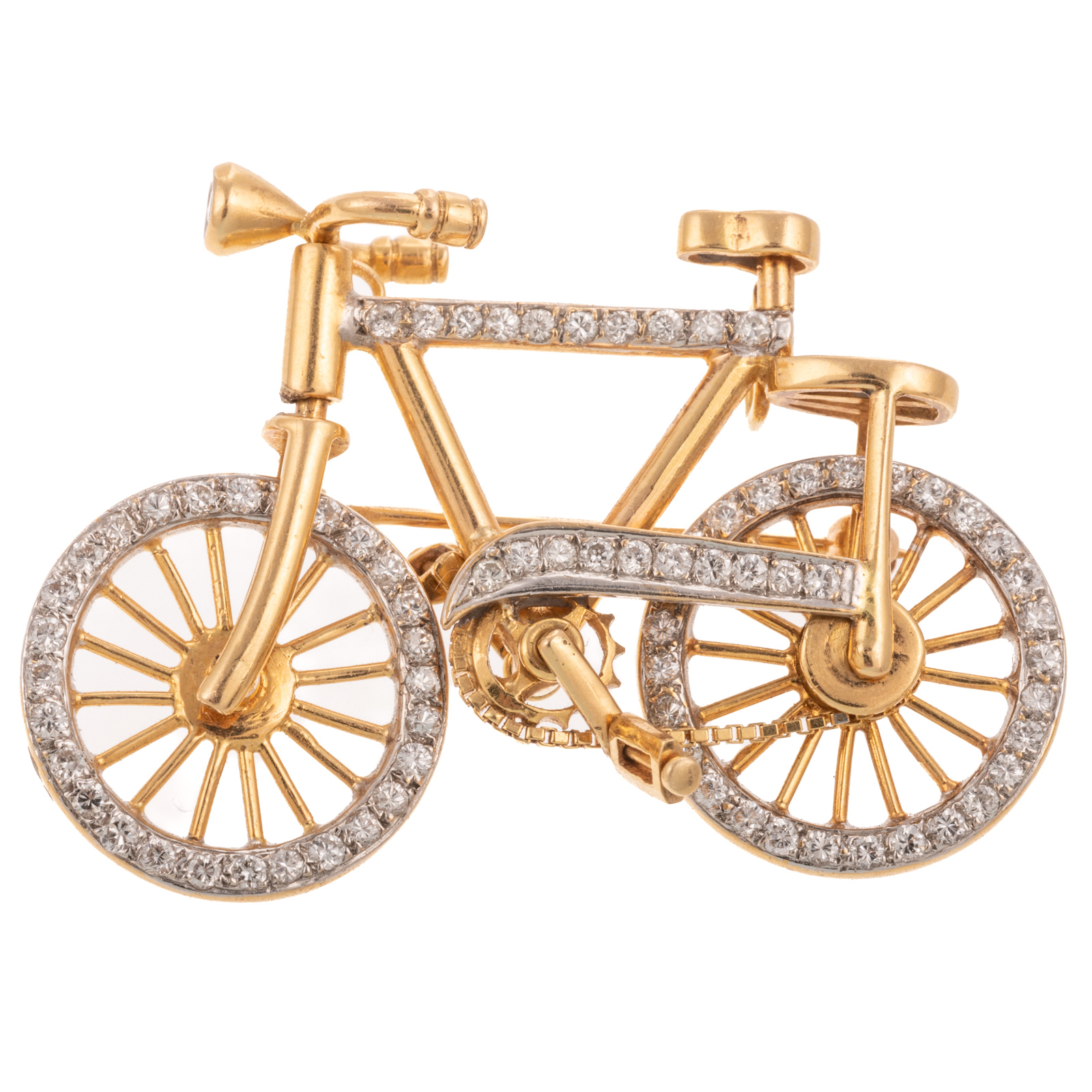 AN ARTICULATED BICYCLE DIAMOND