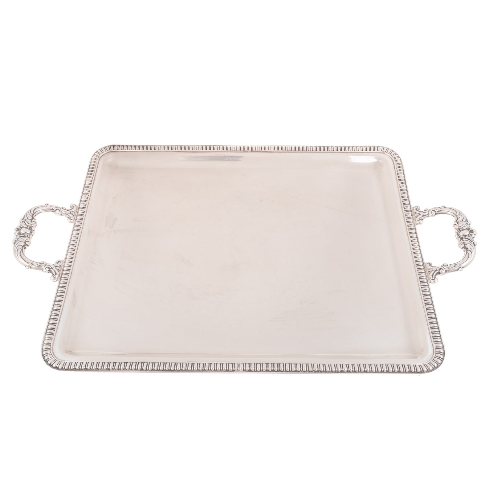 SPANISH SILVER SERVING TRAY 915 2eadc7