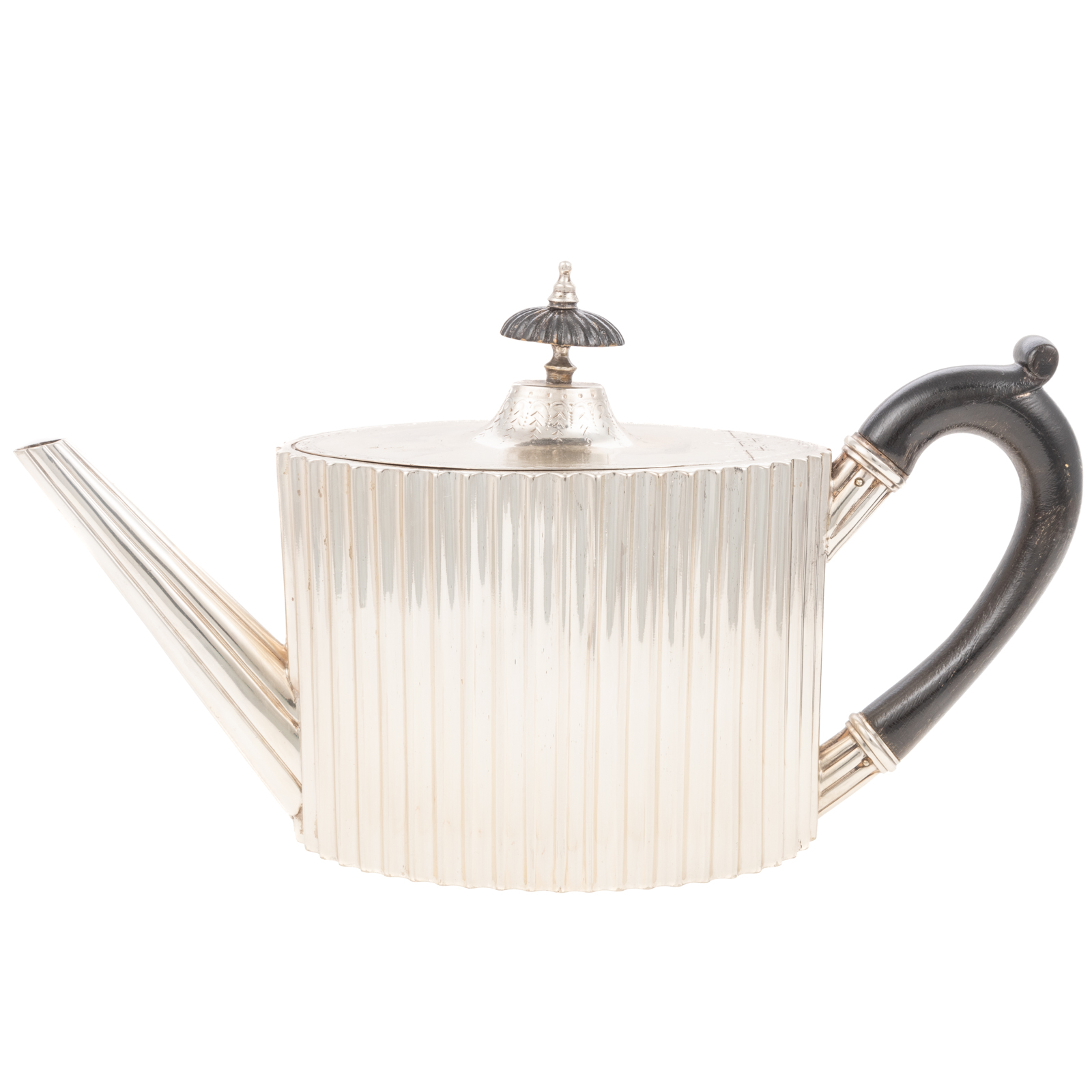 GEORGE III SILVER TEAPOT Henry