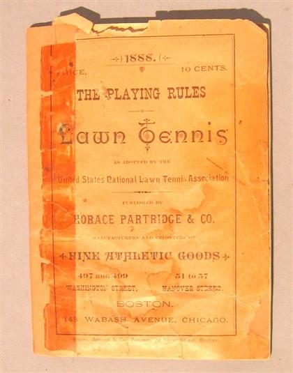 5 vols Lawn tennis 19th Century 4ab01