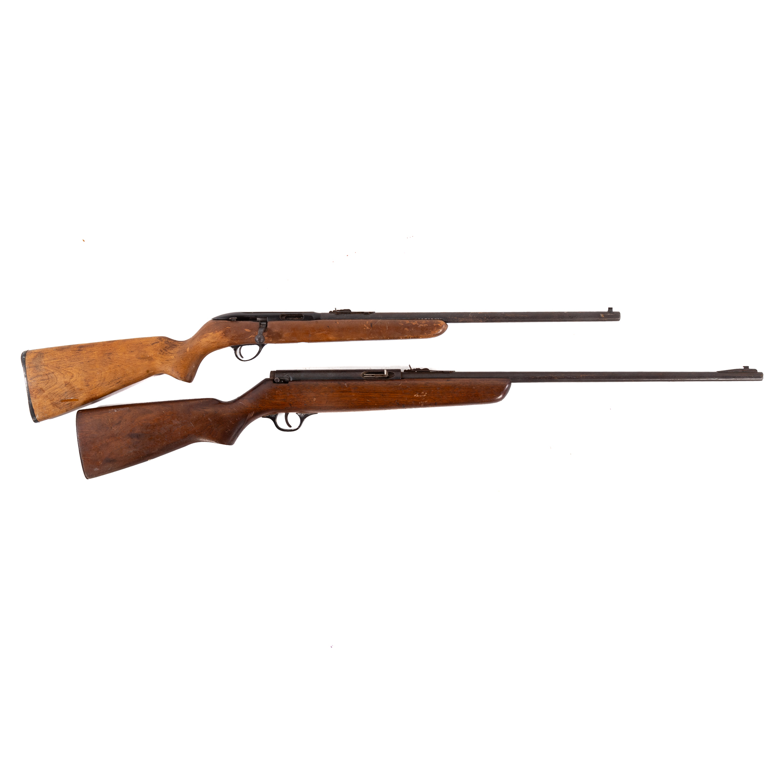 TWO 22 CALIBER BOLT ACTION RIFLES