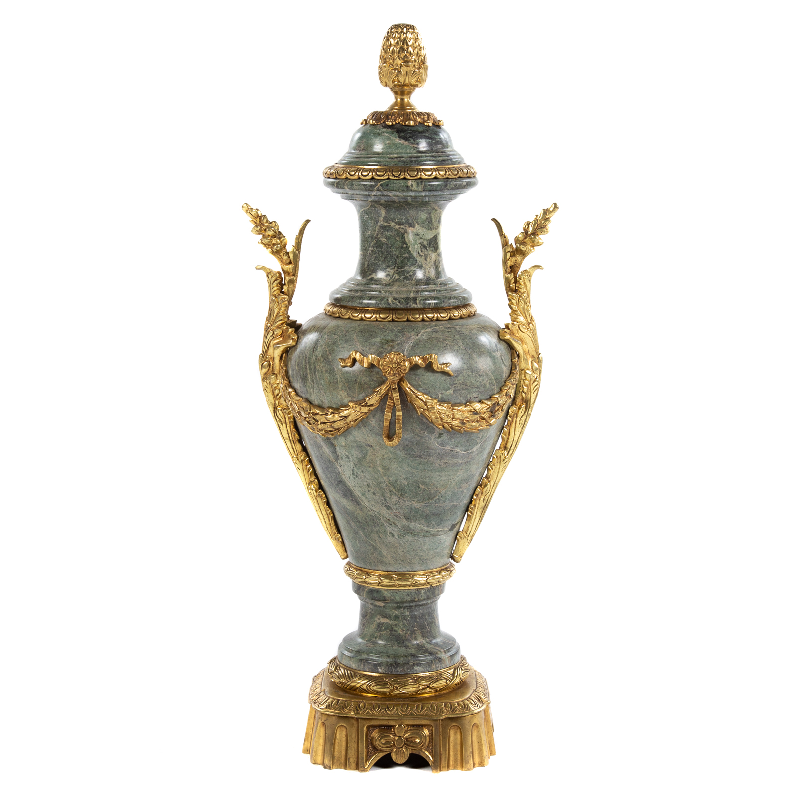 LARGE LOUIS XVI GILT METAL MOUNTED 2eaf2a