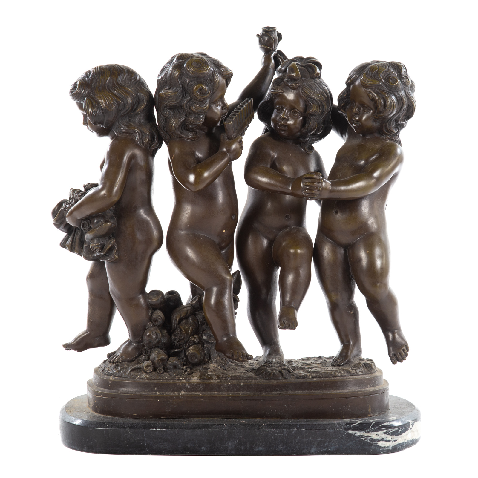 CLASSICAL STYLE BRONZE FIGURAL