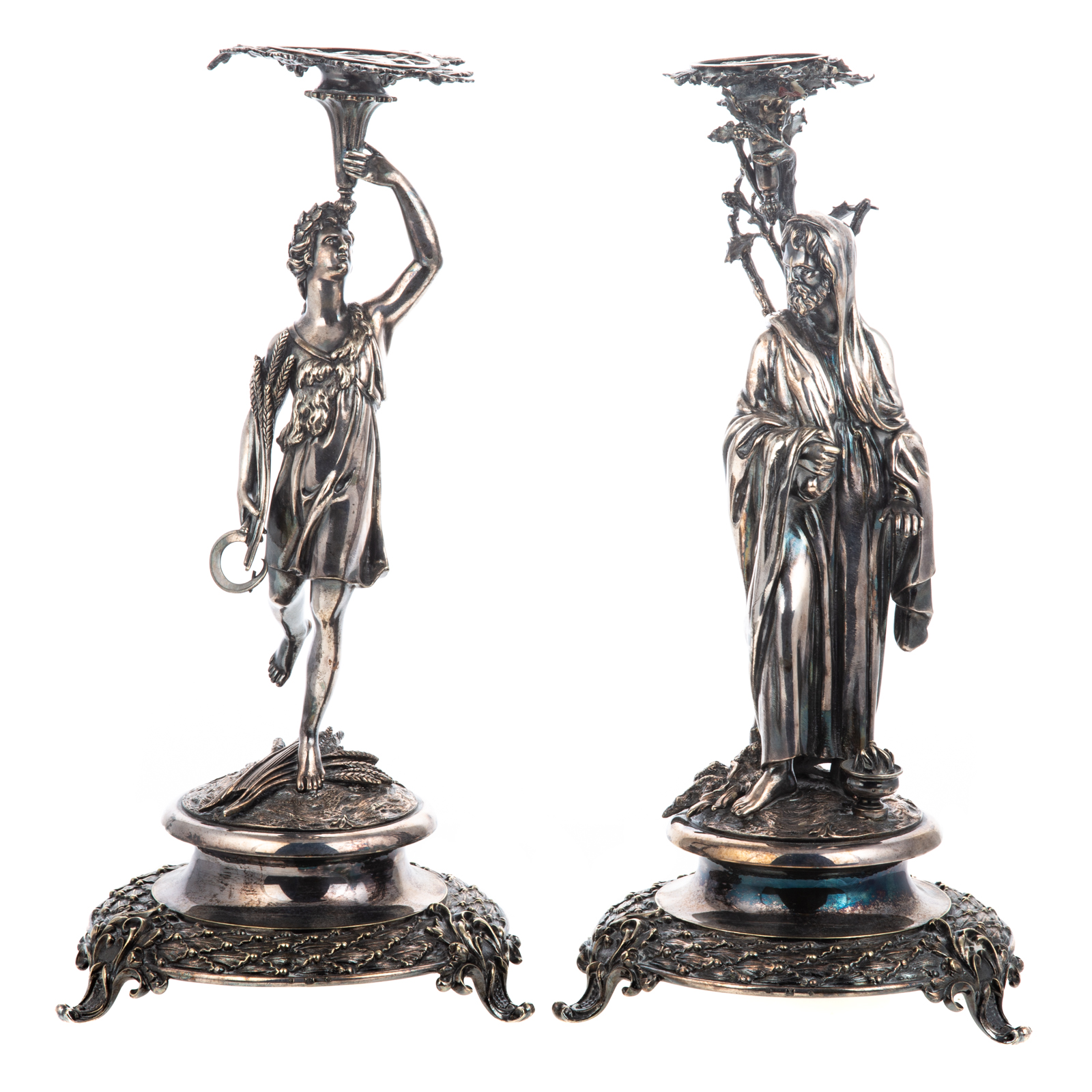 A PAIR OF CONTINENTAL SILVER PLATE 2eaf71