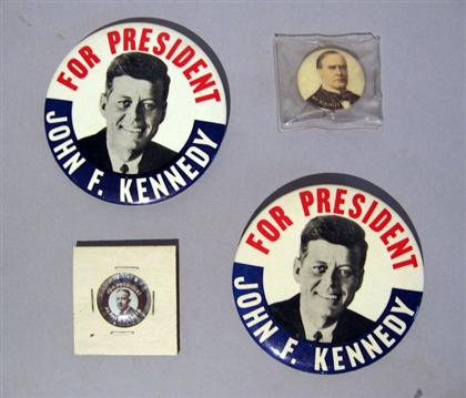 4 pieces American Presidential 4ab32