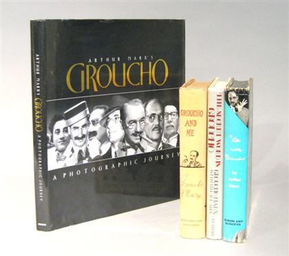 4 vols Groucho Marx Signed 4ab38