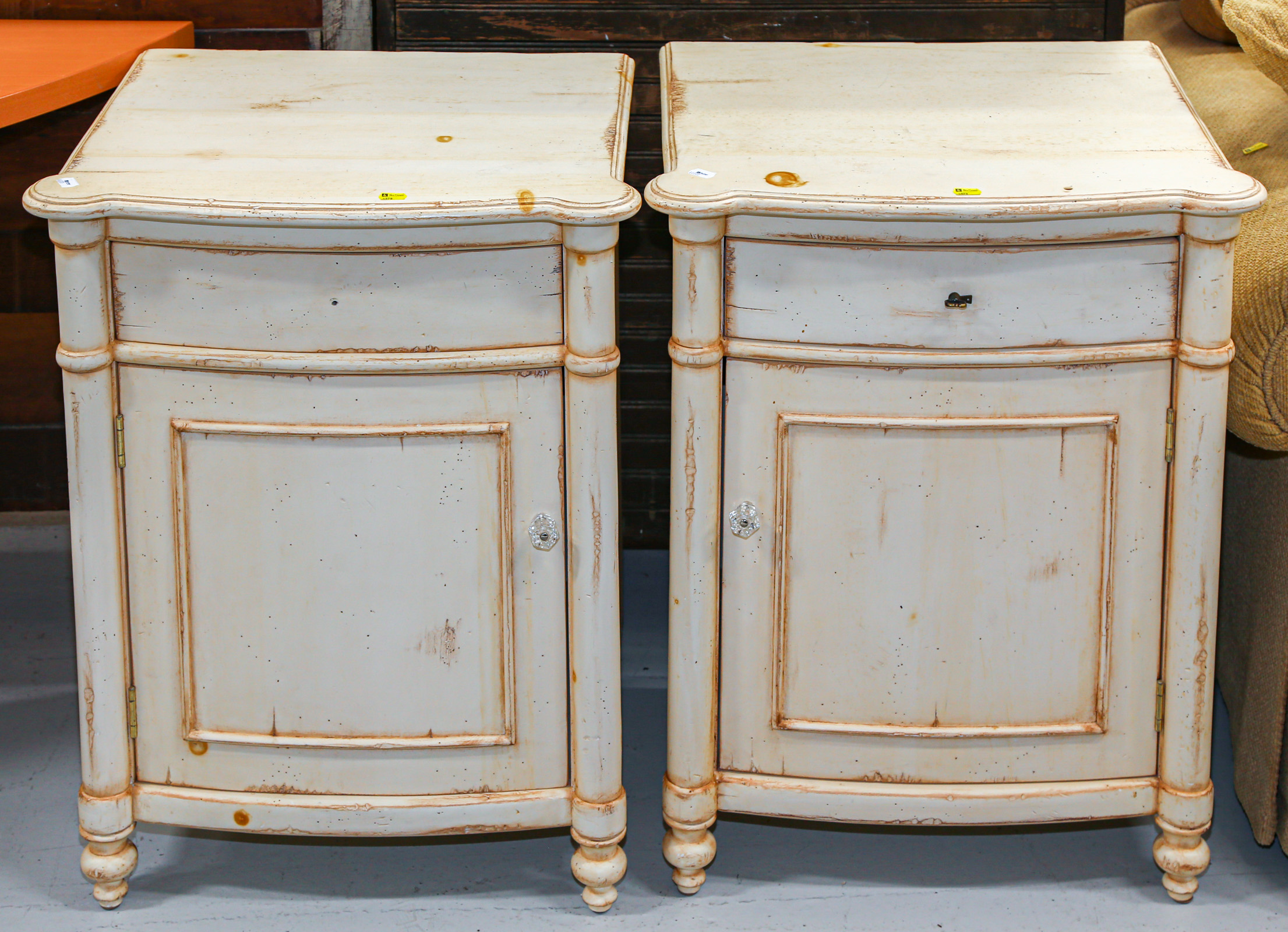 A PAIR OF FRENCH PROVINCIAL STYLE