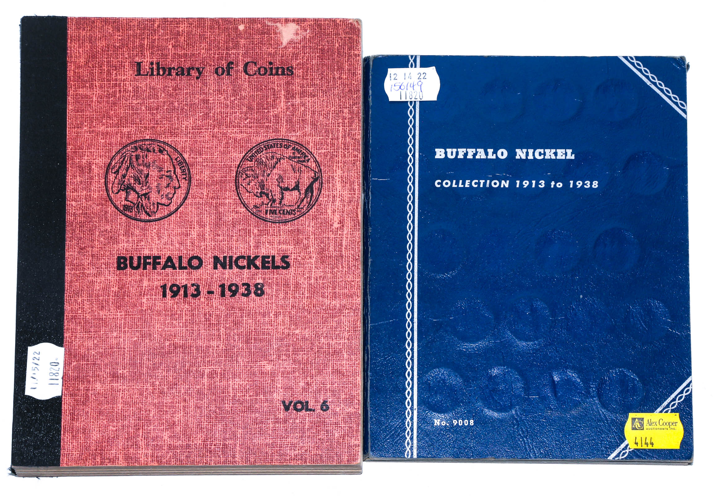 TWO BUFFALO NICKEL SETS ONE COMPLETE 2e8bb4