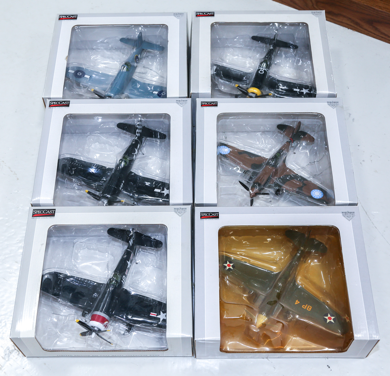 SIX SPECCAST DIE-CAST MILITARY