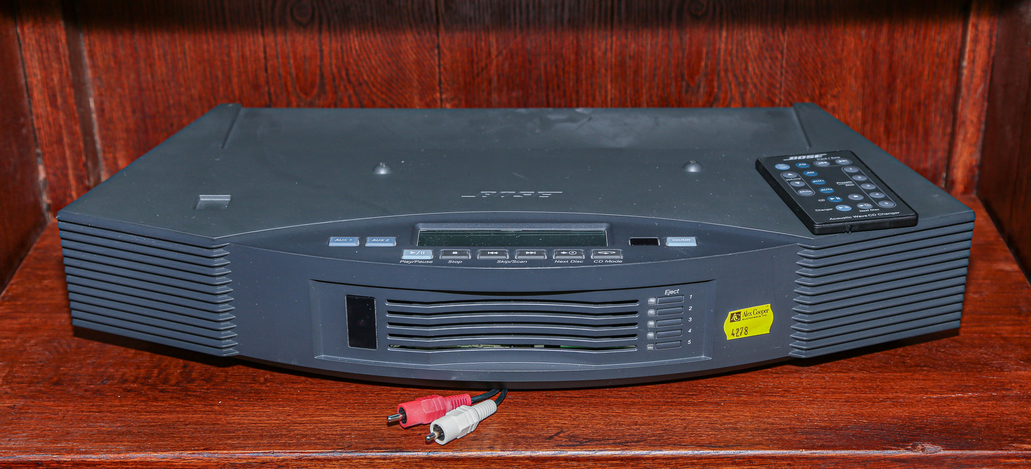 BOSE CD CHANGER WITH REMOTE .