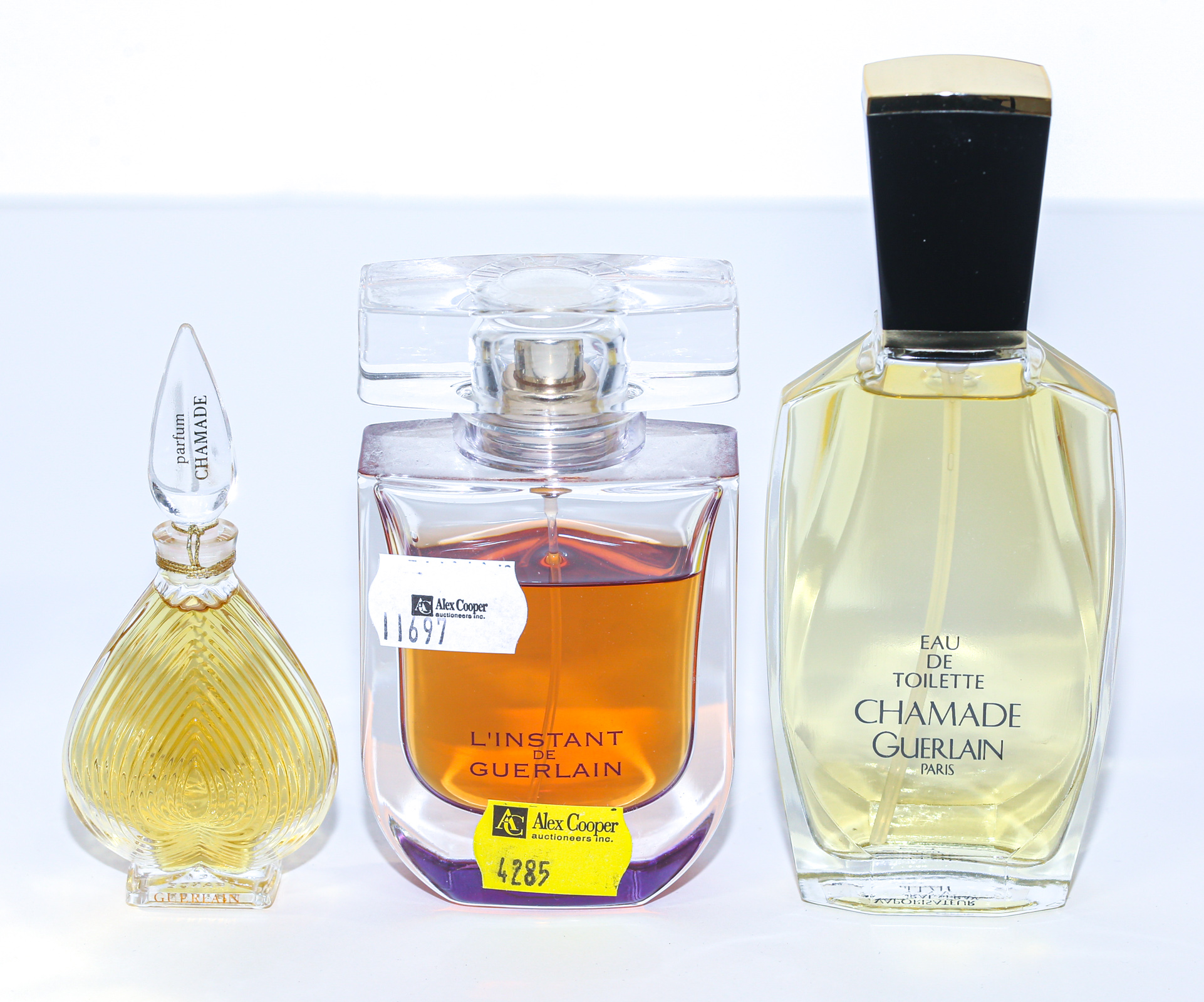 THREE GUERLAIN PERFUMES Including 2e8c3d