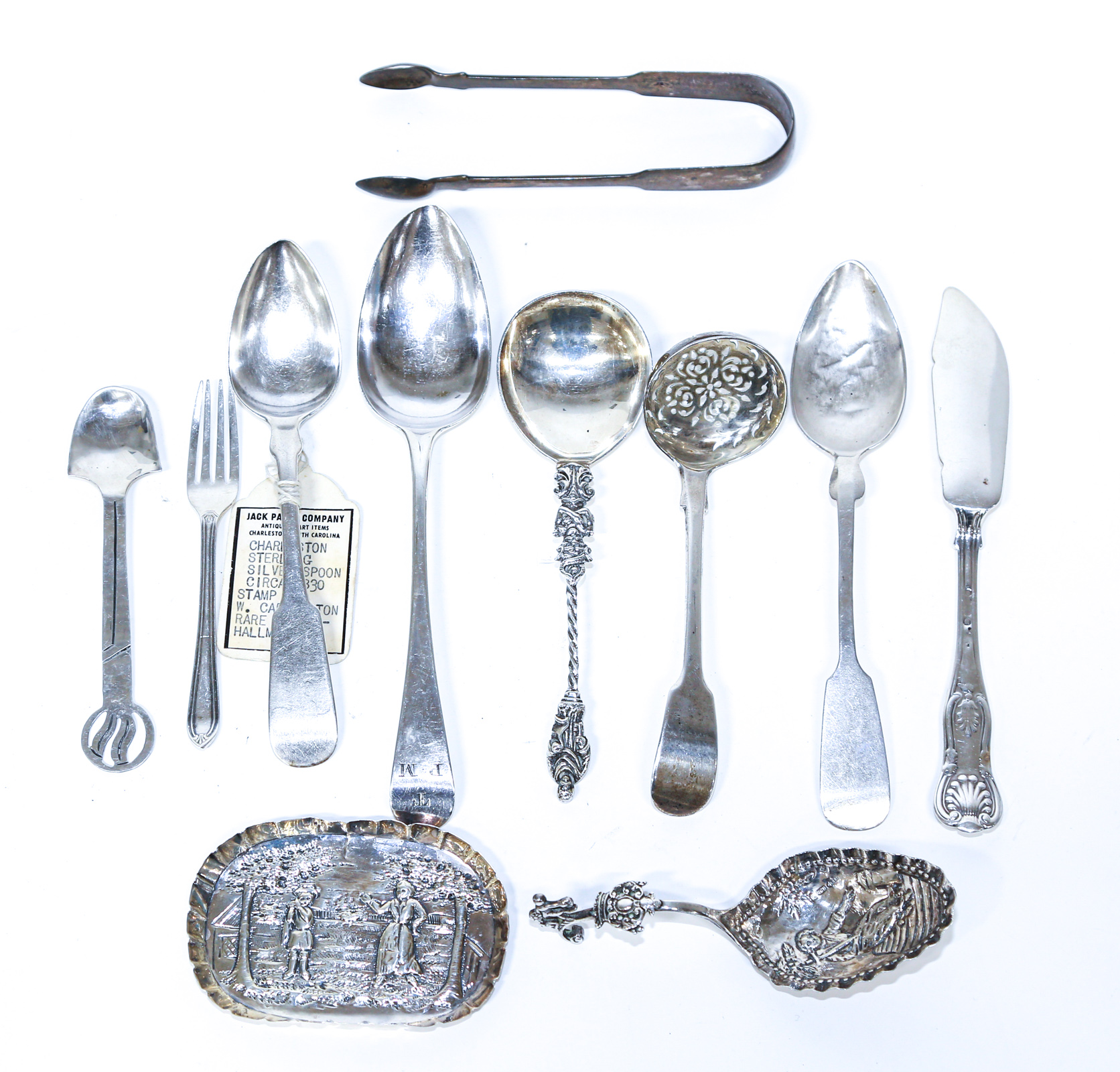 ASSORTMENT OF MOSTLY ENGLISH STERLING