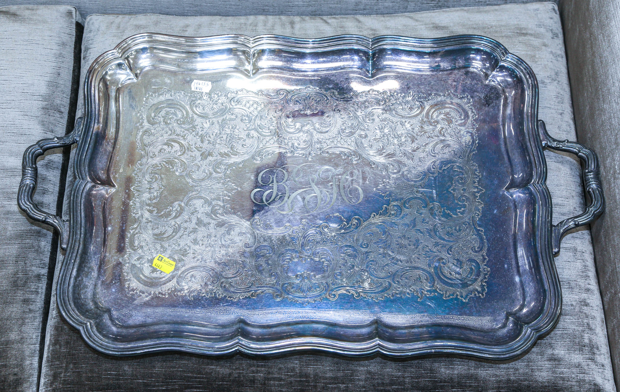 GORHAM SILVER PLATED SERVING TRAY 2e8ce0