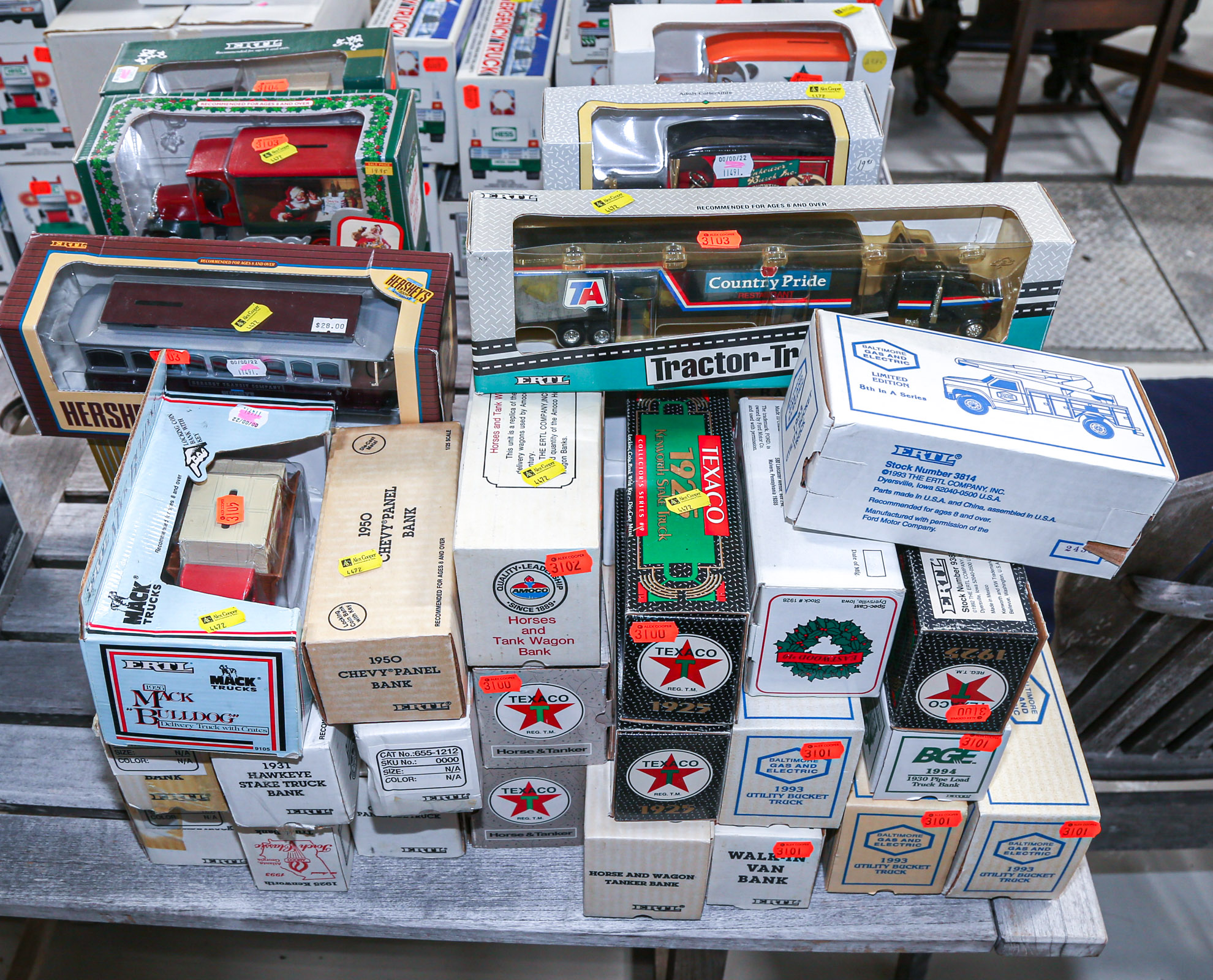 A LARGE SELECTION OF DIE-CAST BANKS